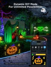 Govee Net Lights LED lučke v mreži, RGBIC, IP65
