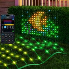 Govee Net Lights LED lučke v mreži, RGBIC, IP65