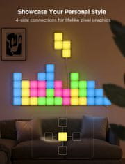 Govee SMART MINI PANEL LED panelne lučke, modularne, do 70 panelov