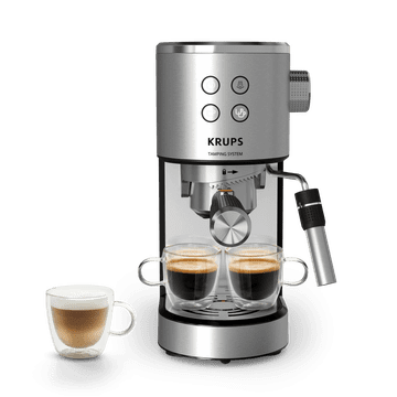 Krups XP499EE0 Virtuoso+ aparat za espresso s sistemom za stiskanje