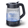 Tefal KO2G08E0 Morning Glass električni grelnik vode, 1,7 L, črn