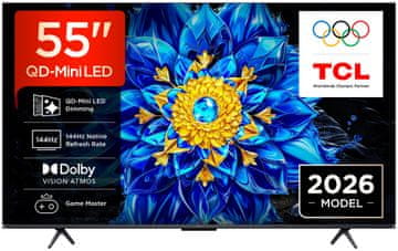 TCL 55P8L 4K UHD televizor, QD Mini LED, Google TV
