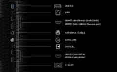 TCL 65P8L 4K UHD televizor, QD Mini LED, Google TV