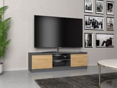 Topeshop RTV Malwa 120 ANTRACIT ARTISAN