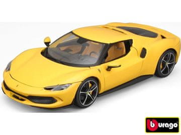- RACE+PLAY, Ferrari 296 GTB, rumeno, 1:18