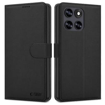 Tech-protect Wallet ovitek za Motorola Moto G67 / G77, črn
