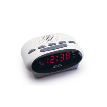LENCO Radijska budilka ICR 210 white