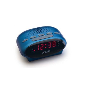 LENCO Radijska budilka ICR 210 blue
