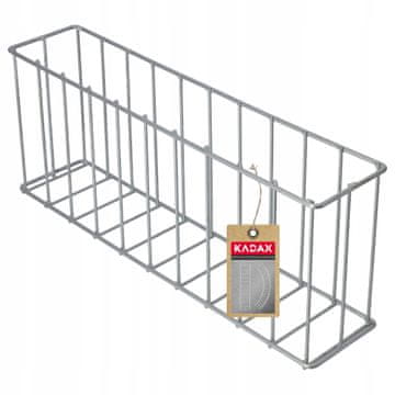 KADAX Gabionska obroba za trato z mrežo, 51 cm, jeklo