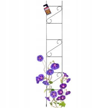 KADAX Vrtna lestev za rastline, kovinska opora za rože, 210 cm, stabilna pergola