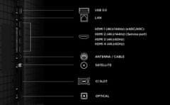TCL 98P8L 4K UHD televizor, QD Mini LED, Google TV