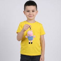 Peppa Pig TY Peppa Pig George Plišasta igračka, obesek za ključe, BEANIE BABIES, obesek za nahrbtnik 12 cm