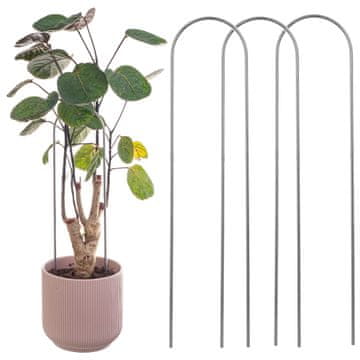 KADAX Komplet kovinskih podpor za rastline, 3 kosi, višina 35 cm