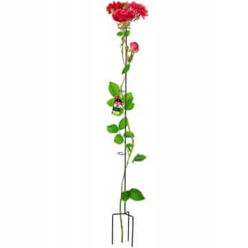 KADAX Podpora za vzpenjavke, kovinsko stojalo za rože, 140 cm