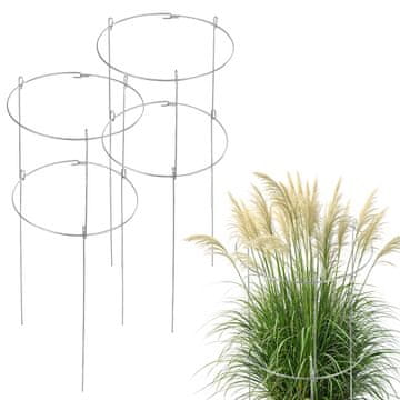 KADAX Podpora za cvetlične rastline, 90 cm, jeklena, 2 kosa