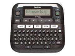 P-TOUCH PT-D210 (PTD210YJ1), s tipkovnico, tiskalnik nalepk