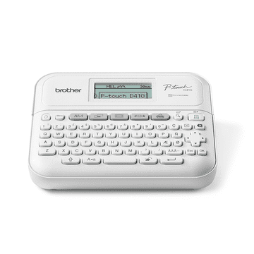 Brother P-TOUCH PT-D410VP (PTD410VPYJ1) LCD s tipkovnico, tisklanik nalepk