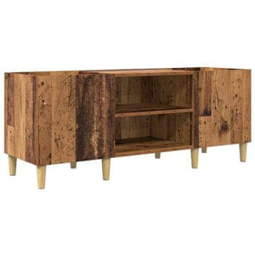Vidaxl Omara za plošče Star les 121 x 38 x 48 cm Konstruiran les