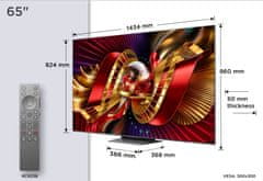 TCL 65C8L 4K UHD televizor, SQD-Mini LED, GoogleTV