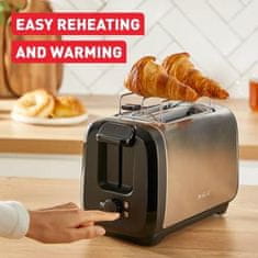 Tefal TT5S1DE0 Subito toaster, 2 reži in grelnik za žemljice