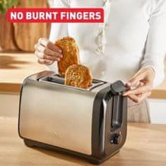 Tefal TT5S1DE0 Subito toaster, 2 reži in grelnik za žemljice