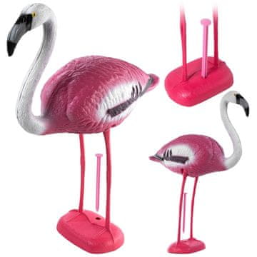 KADAX Vrtna figurica Flamingo 80 cm, velika okrasna ptica XXL
