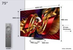 TCL 75C8L 4K UHD televizor, SQD-Mini LED, GoogleTV