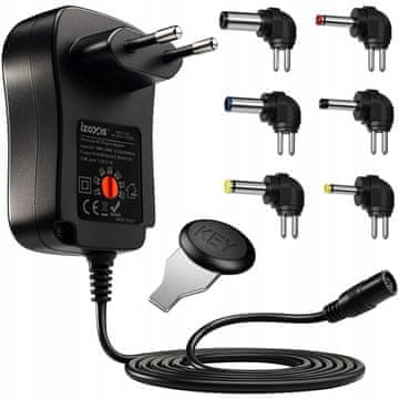 Izoksis 30W univerzalni napajalnik 3-12V USB