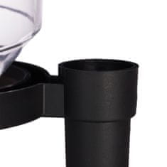 Northix Set 2 dežemerov z držalom vremensko odporna plastika vrt