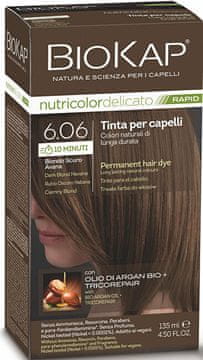 BioKap DELICATO RAPID barva za lase - 6.06 Dark Blonde Havana 135 ml