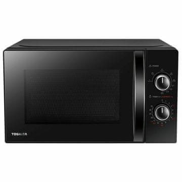 Toshiba MW2 MG20PBK mikrovalovna pečica, 20l, 1000W Grill funkcija