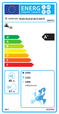 Ariston Nuos Plus S2 Wi-Fi 250 FS toplotna črpalka (3069791)