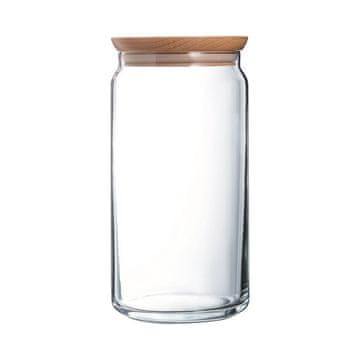 Luminarc PURE DOZA Z LESENIM POKROVOM, 1.50 L, 1 KOS