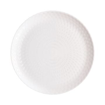 Luminarc PAMPILLE KROŽNIK PLITVI BEL 25cm, 1 KOS
