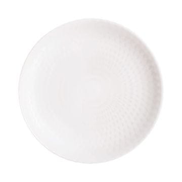 Luminarc PAMPILLE KROŽNIK DESERTNI BEL 19cm, 1 KOS
