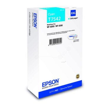 Epson T7542 XXL modra, originalana kartuša