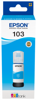 Epson 103 (C13T00S24A) modro, originalno črnilo