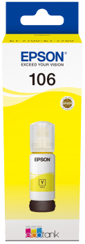 Epson 106 (C13T00R440) rumeno, originalno črnilo
