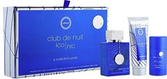Armaf Club De Nuit Blue Iconic - EDP 105 ml + gel za prhanje 100 ml + trdi dezodorant 75 g