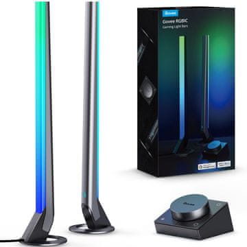 Govee Smart Gaming Light Bars pametni svetlobni letvi, RGBIC, črni