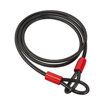 Northix Jekleni zankasti kabel 2 m 10 mm s plastično prevleko