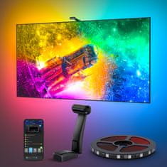 Govee Envisual TV Backlight T2 ambientna luč za TV, LED, 190.5cm - 215.9cm (75-85), črna