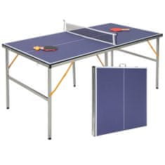 Northix Prenosna mini miza za namizni tenis z mrežo 180 x 90 cm
