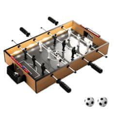 Northix Mini nogometna miza z LED lučmi in 2 žogama 62 cm