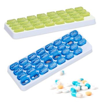 Northix Mesečni organizator tablet set 2 z 31 predelki