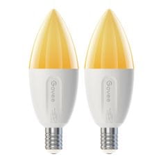 Govee RGBWW Smart LED Bulb E14 pametna LED žarnica, 450 lumnov, 2 kosa, 50 programov