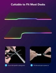 Govee RGBIC LED Neon Rope Desk luči za rob mize, 3m, RGBIC