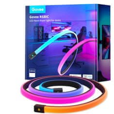 Govee RGBIC LED Neon Rope Desk luči za rob mize, 3m, RGBIC