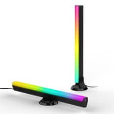 Govee RGBIC TV Light Bars pametne svetlobne letve za televizorje, 114,30 - 177,80 cm (45 - 70), črne