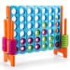 Northio Velik igralni set 4 v vrsto 120x42x104 cm 42 obročev